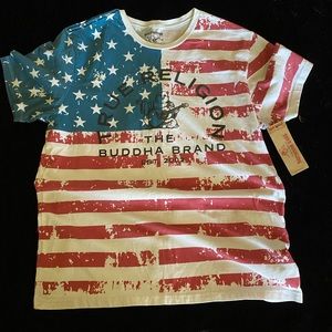 True Religion flag Tshirt
